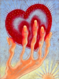 <center><b>My Heart in Hand</b> ©Mary E. Carter - Hands of an Artist Productions</center>